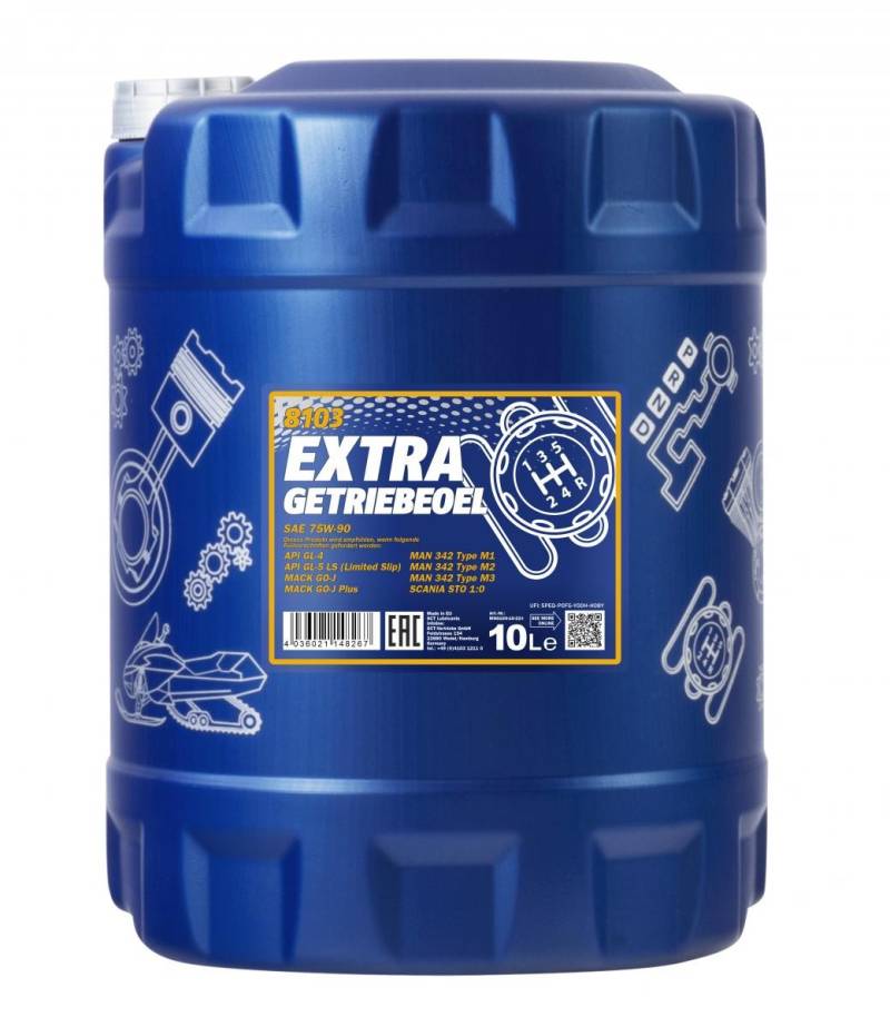 MANNOL Getriebeöl VW,MERCEDES-BENZ,AUDI MN8103-10 von MANNOL
