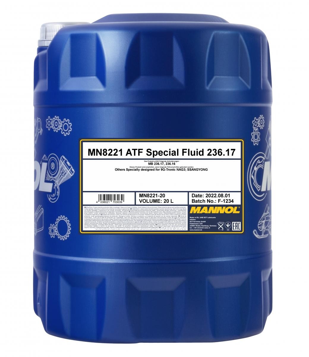 MANNOL Getriebeöl MN8221-20 MANNOL Getriebeöl MN8221-20 von MANNOL