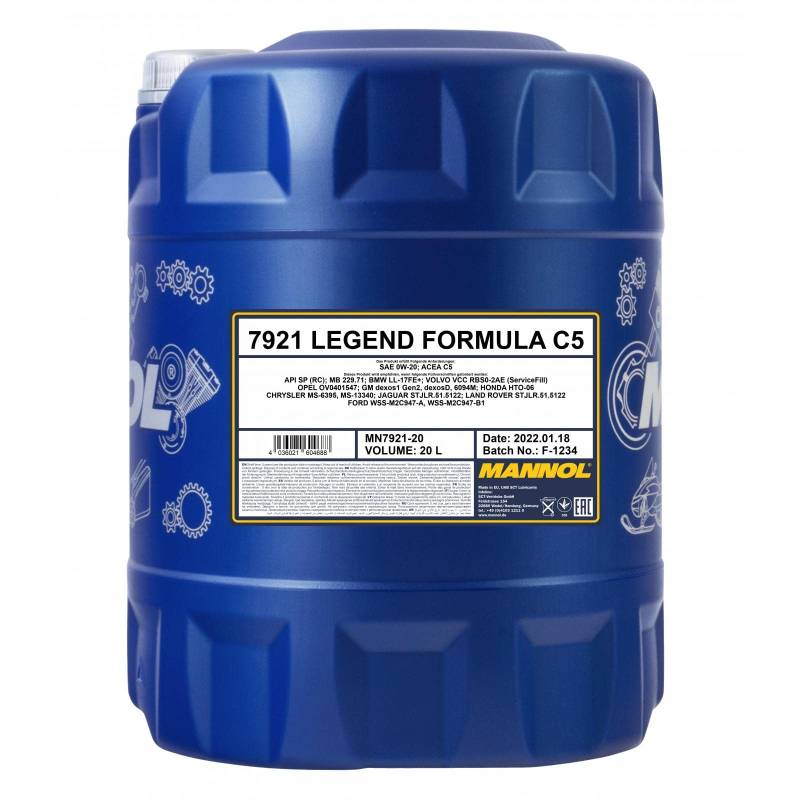 MANNOL Legend Formula C5 0W-20 20 L von MANNOL