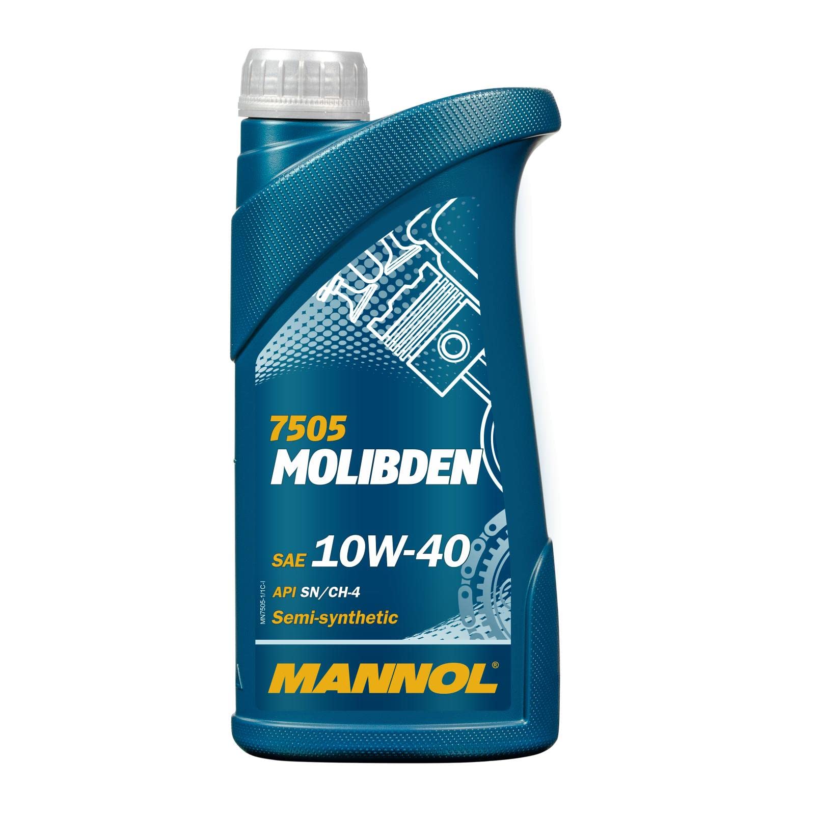 MANNOL Molibden Benzin 10W40 SL/CF 1L Motorenöle Flasche MANNOL Molibden Benzin 10W40 SL/CF 1L Motorenöle Flasche von MANNOL