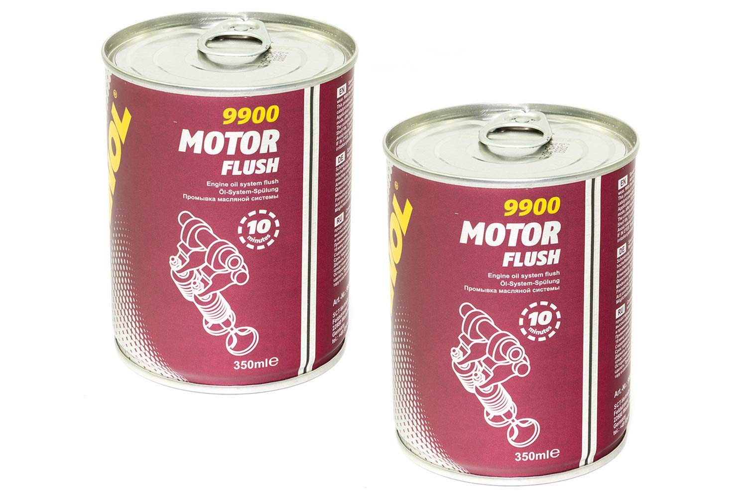 MANNOL Motor Flush Reiniger 2 Stück á 350 ml für Kraftfahrzeuge MANNOL Motor Flush Reiniger 2 Stück á 350 ml für Kraftfahrzeuge von MANNOL