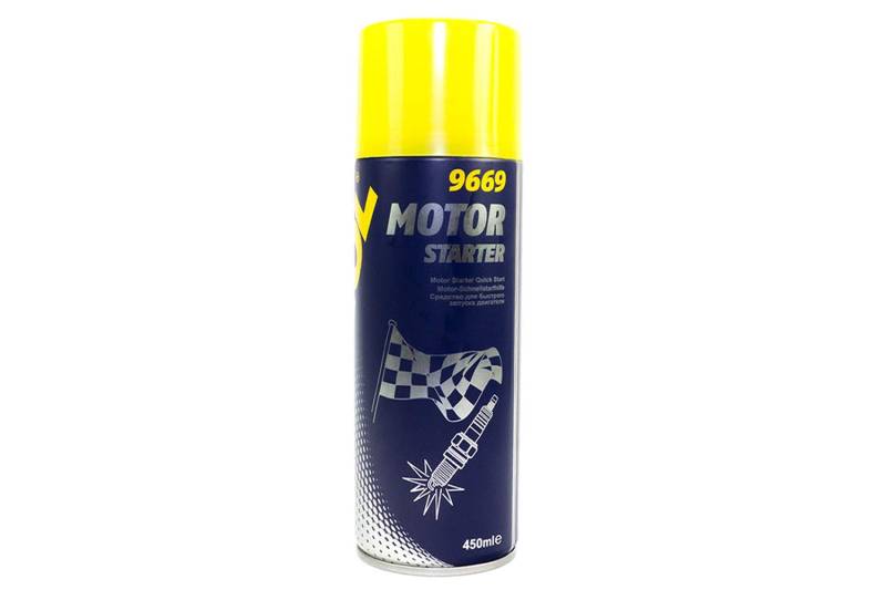 MANNOL Motor Starter Starthilfe Spray 1 Stück á 450 ml von MANNOL