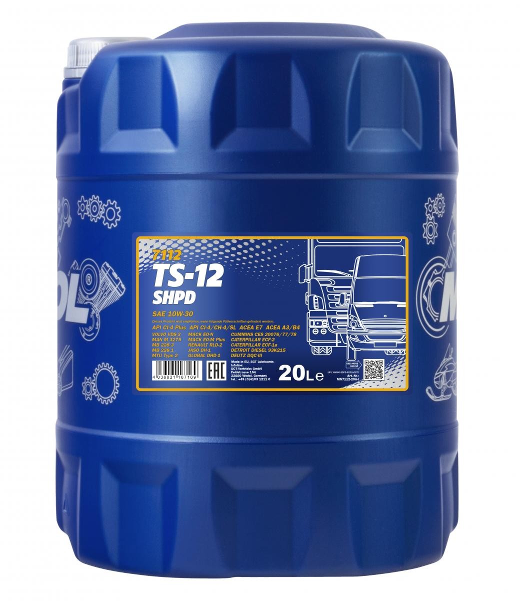 MANNOL Motoröl MERCEDES-BENZ,VOLVO,MITSUBISHI MN7112-20 Motorenöl,Öl,Öl für Motor MANNOL Motoröl MERCEDES-BENZ,VOLVO,MITSUBISHI MN7112-20 Motorenöl,Öl,Öl für Motor von MANNOL