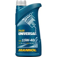 MANNOL Motoröl 15W-40, Inhalt: 1l, Mineralöl MN7405-1 von MANNOL
