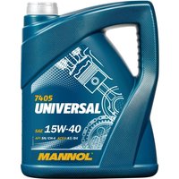 MANNOL Motoröl 15W-40, Inhalt: 5l, Mineralöl MN7405-5 von MANNOL