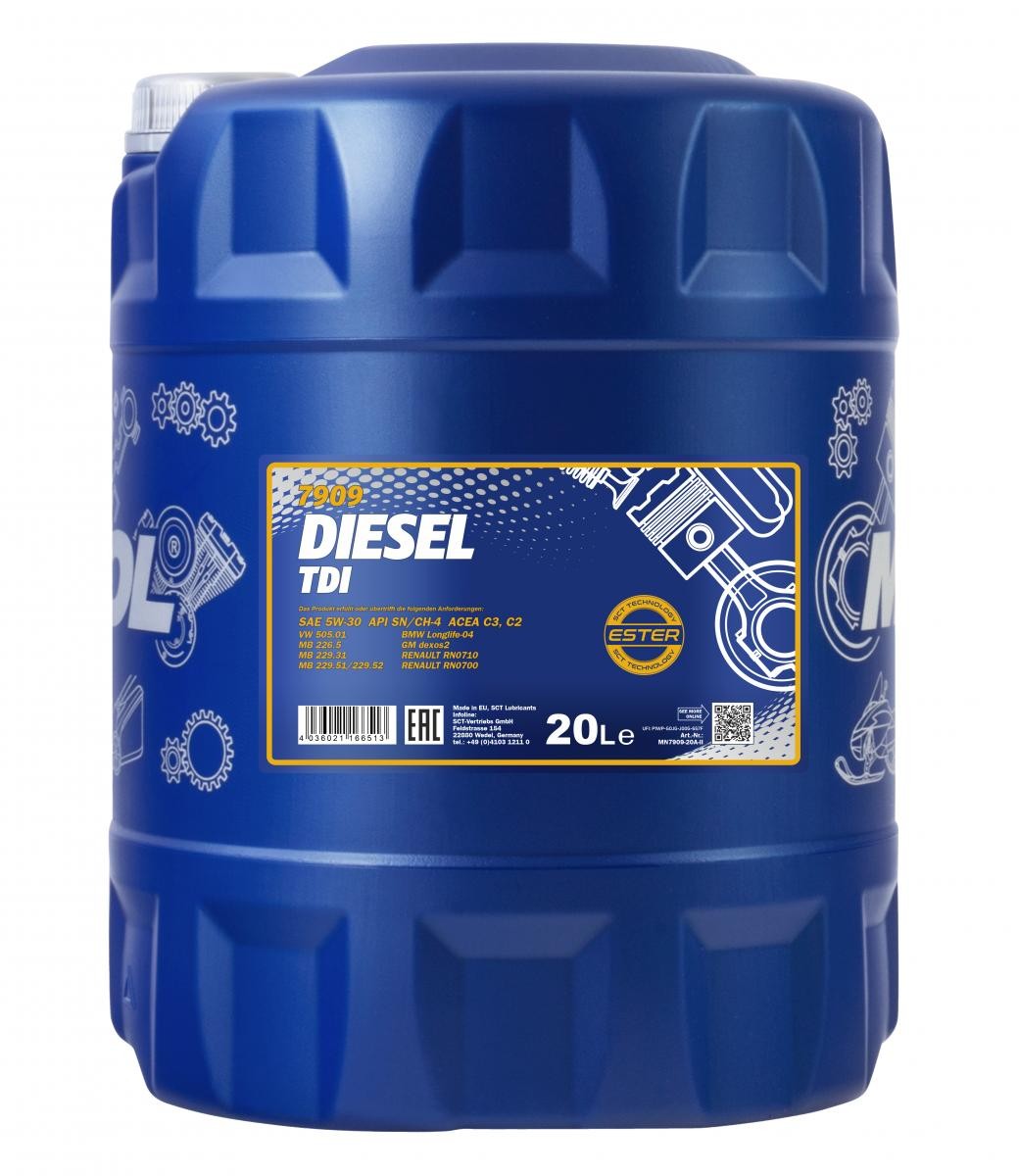 MANNOL Motoröl VW,MERCEDES-BENZ,AUDI MN7909-20 Motorenöl,Öl,Öl für Motor MANNOL Motoröl VW,MERCEDES-BENZ,AUDI MN7909-20 Motorenöl,Öl,Öl für Motor von MANNOL