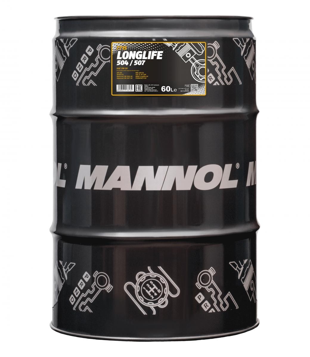 MANNOL Motoröl VW,MERCEDES-BENZ,AUDI MN7715-60 Motorenöl,Öl,Öl für Motor MANNOL Motoröl VW,MERCEDES-BENZ,AUDI MN7715-60 Motorenöl,Öl,Öl für Motor von MANNOL