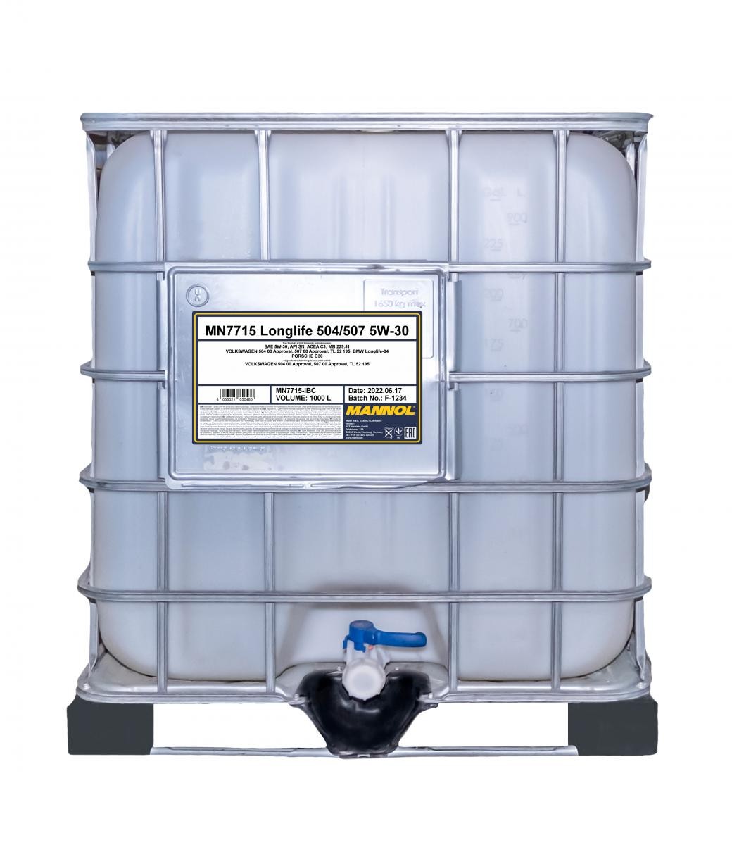 MANNOL Motoröl VW,MERCEDES-BENZ,AUDI MN7715-IBC Motorenöl,Öl,Öl für Motor von MANNOL