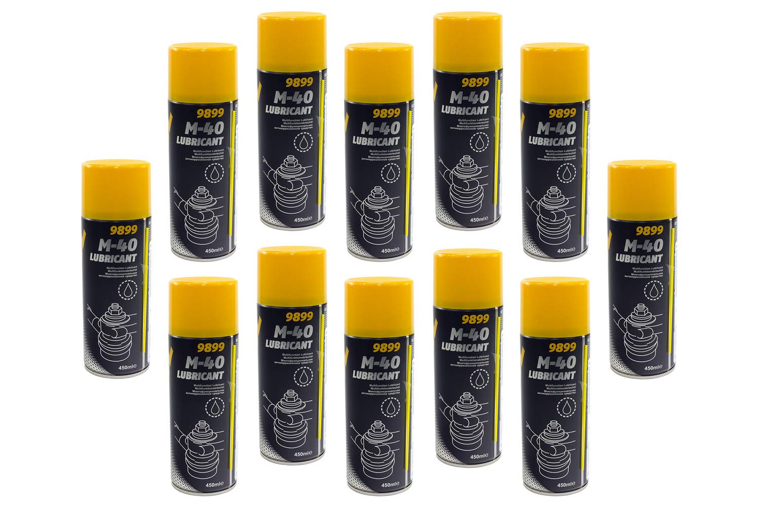 MANNOL Multifunktionskreichöl Universalöl Rostlöser M-40 12 Stück á 400 ml MANNOL Multifunktionskreichöl Universalöl Rostlöser M-40 12 Stück á 400 ml von MANNOL
