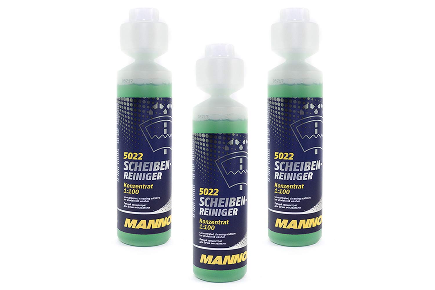 MANNOL Scheiben Reiniger Konzentrat 3 Stück á 250 ml MANNOL Scheiben Reiniger Konzentrat 3 Stück á 250 ml von MANNOL