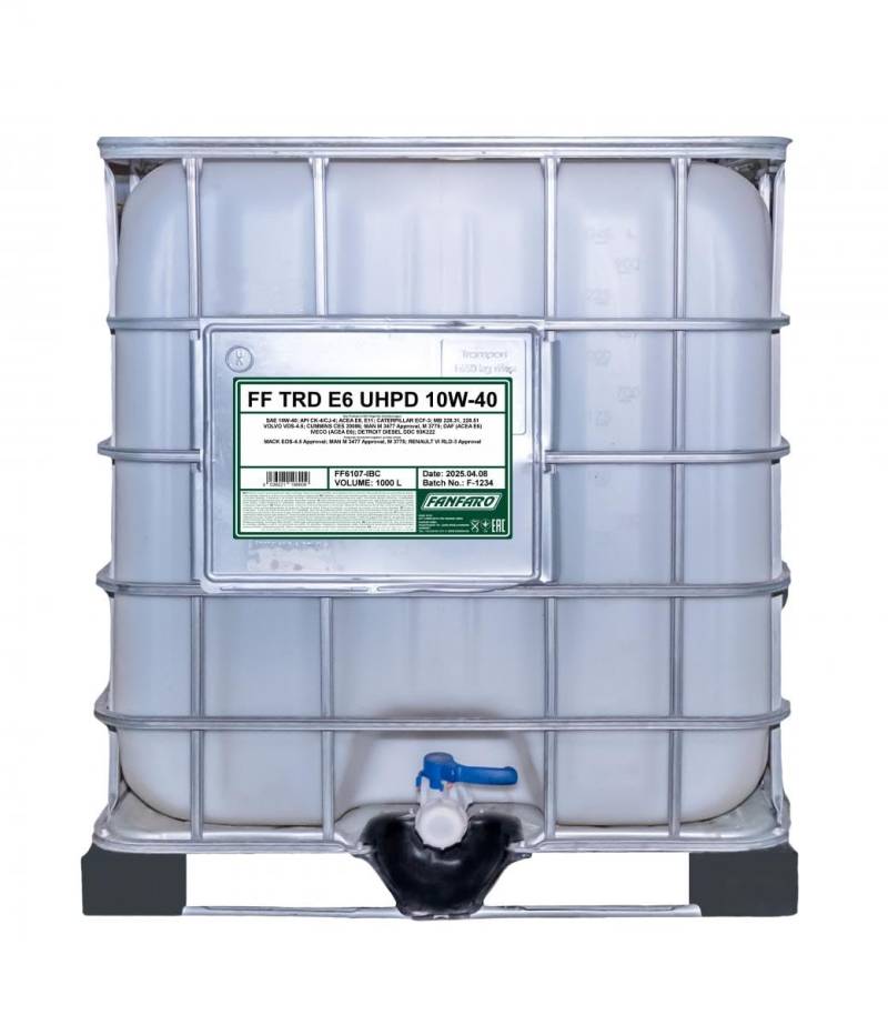 FANFARO TRD E6 UHPD 10W-40 1000 L von FANFARO