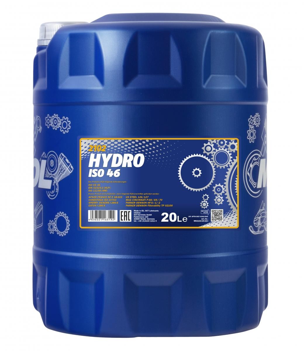 MANNOL Zentralhydrauliköl MN2102-20 MANNOL Zentralhydrauliköl MN2102-20 von MANNOL