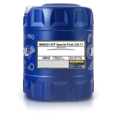 Mannol 20 L ATF Special Fluid 236.17 [Hersteller-Nr. MN8221-20] von MANNOL