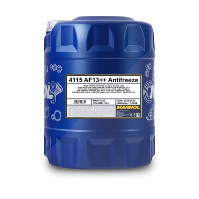 Mannol 20 L Antifreeze AF13++ Kühlerfrostschutzmittel [Hersteller-Nr. MN4115-20] von MANNOL