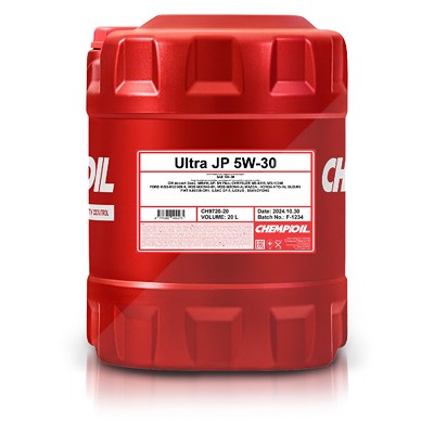 Chempioil 20 L Ultra JP 5W-30 [Hersteller-Nr. CH9720-20] von CHEMPIOIL