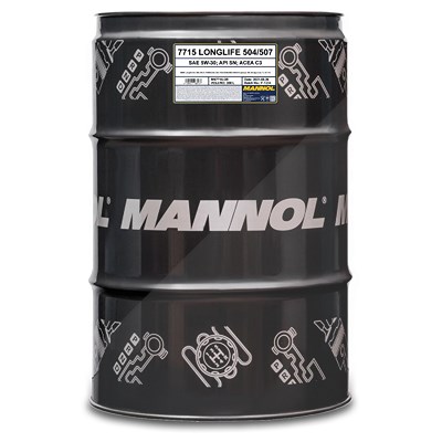 Mannol 208 L Longlife 504/507 5W-30 Motoröl [Hersteller-Nr. MN7715-DR] von MANNOL