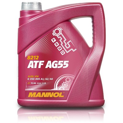 Mannol 4 L ATF AG55 Getriebeöl [Hersteller-Nr. MN8212-4] von MANNOL