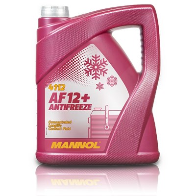 Mannol 5 L Antifreeze AF12+ Longlife Kühlerfrostschutzmittel [Hersteller-Nr. MN4112-5] von MANNOL