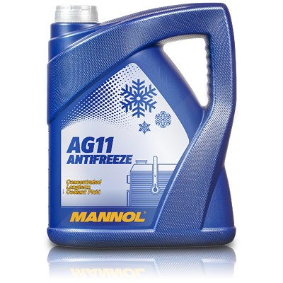 Mannol 5 L Antifreeze AG11 Longterm Kühlerfrostschutzmittel [Hersteller-Nr. MN4111-5] von MANNOL