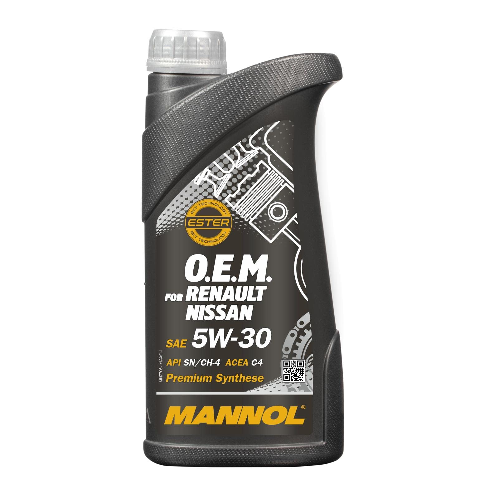 MANNOL 7706 Energy Formula RN 5W-30 1 L von MANNOL