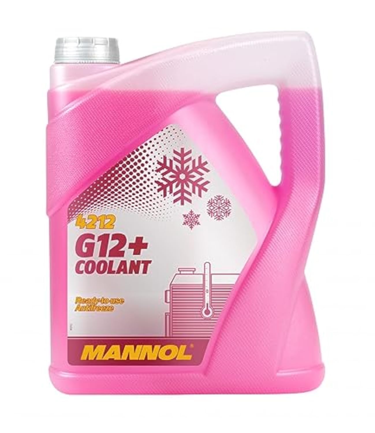 MANNOL MN4012-5 Longlife Antifreeze AF12+ -40 Kühlerfrostschutz Kühlmittel 5L von MANNOL
