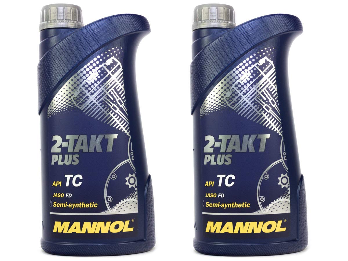 Motorenöl 2-Takt Plus Motoröl MANNOL API TC 2 Liter von MANNOL
