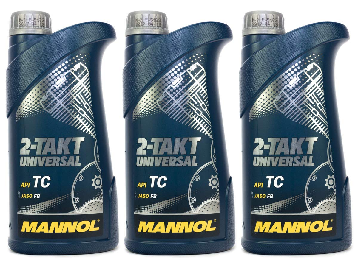 Motorenöl 2-Takt Universal Motoröl MANNOL API TC 3 Liter Motorenöl 2-Takt Universal Motoröl MANNOL API TC 3 Liter von MANNOL
