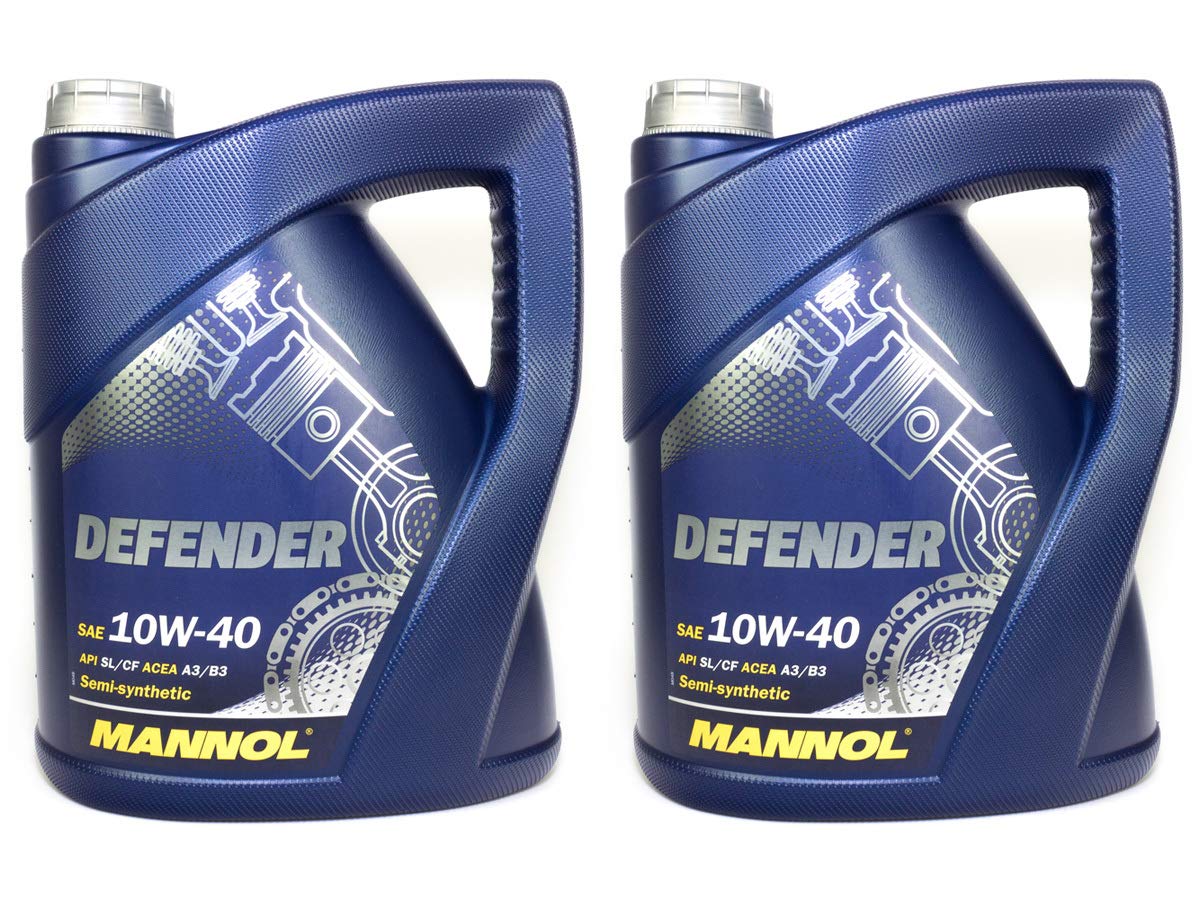 Motoröl Öl 10 Liter MANNOL Defender 10W-40 teilsynthetisch API SL/CF Mercedes VW von MANNOL