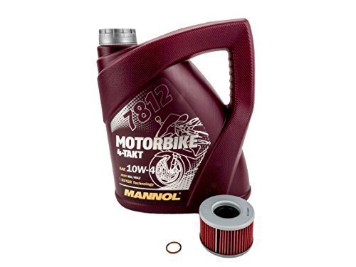 Öl + Ölfilter Set passend für Honda CM400 T NC01 1980-1984 Öl + Ölfilter Set passend für Honda CM400 T NC01 1980-1984 von MANNOL