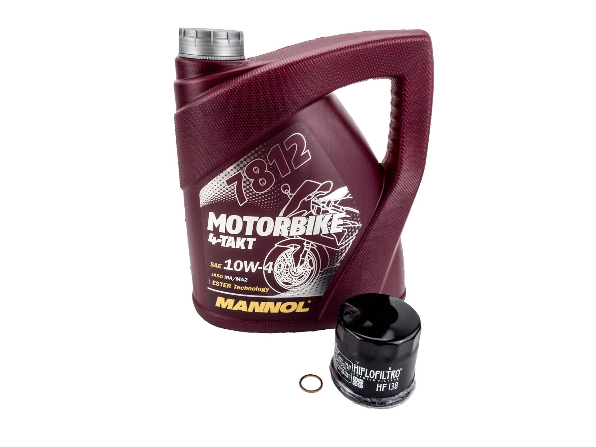 Öl + Ölfilter Set passend für Suzuki GSXR600 K4 / K5 WVB2 2004-2005 Öl + Ölfilter Set passend für Suzuki GSXR600 K4 / K5 WVB2 2004-2005 von MANNOL