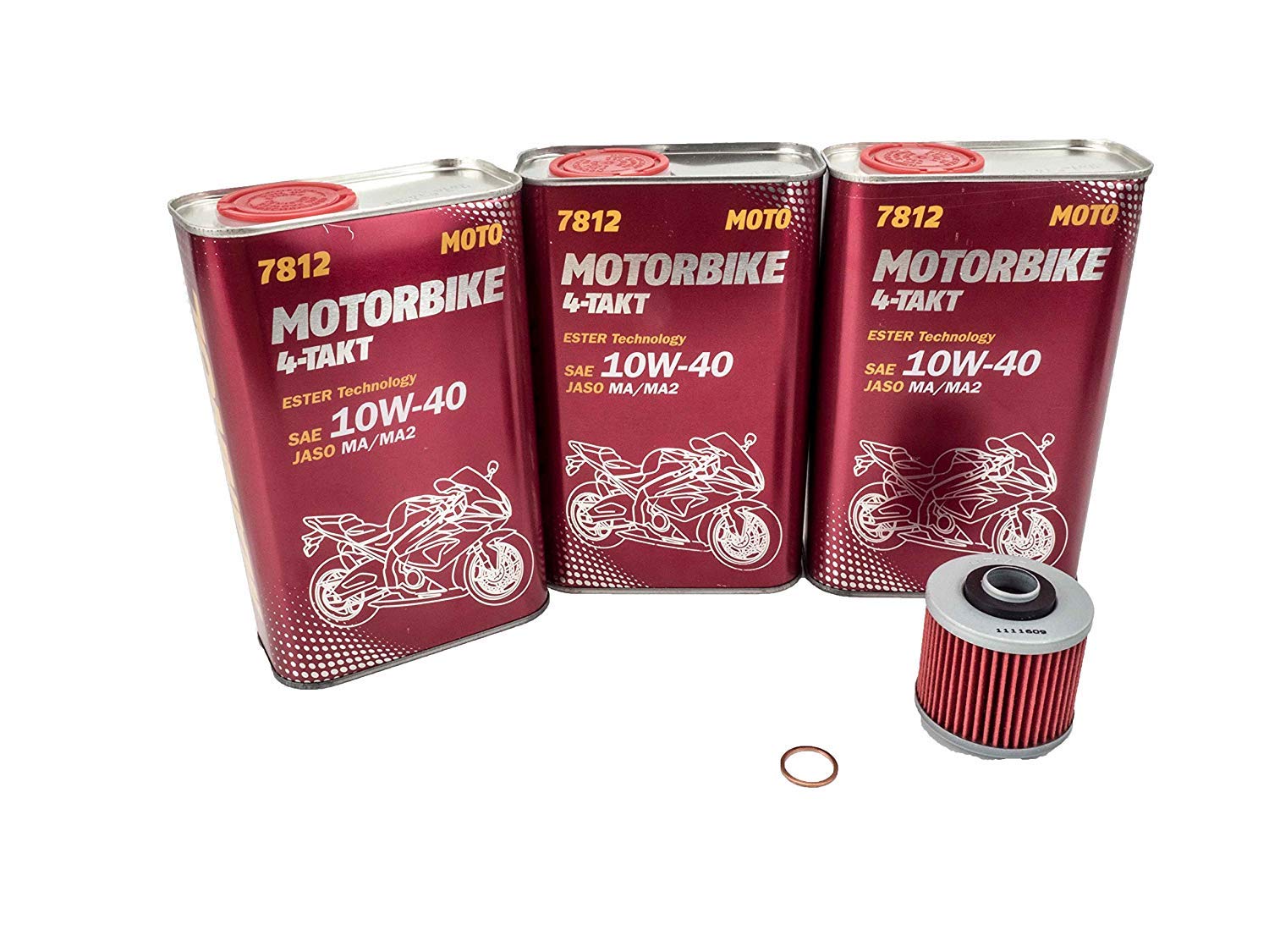 Öl + Ölfilter Set passend für Yamaha TT600 4LW 1994-1995 Öl + Ölfilter Set passend für Yamaha TT600 4LW 1994-1995 von MANNOL