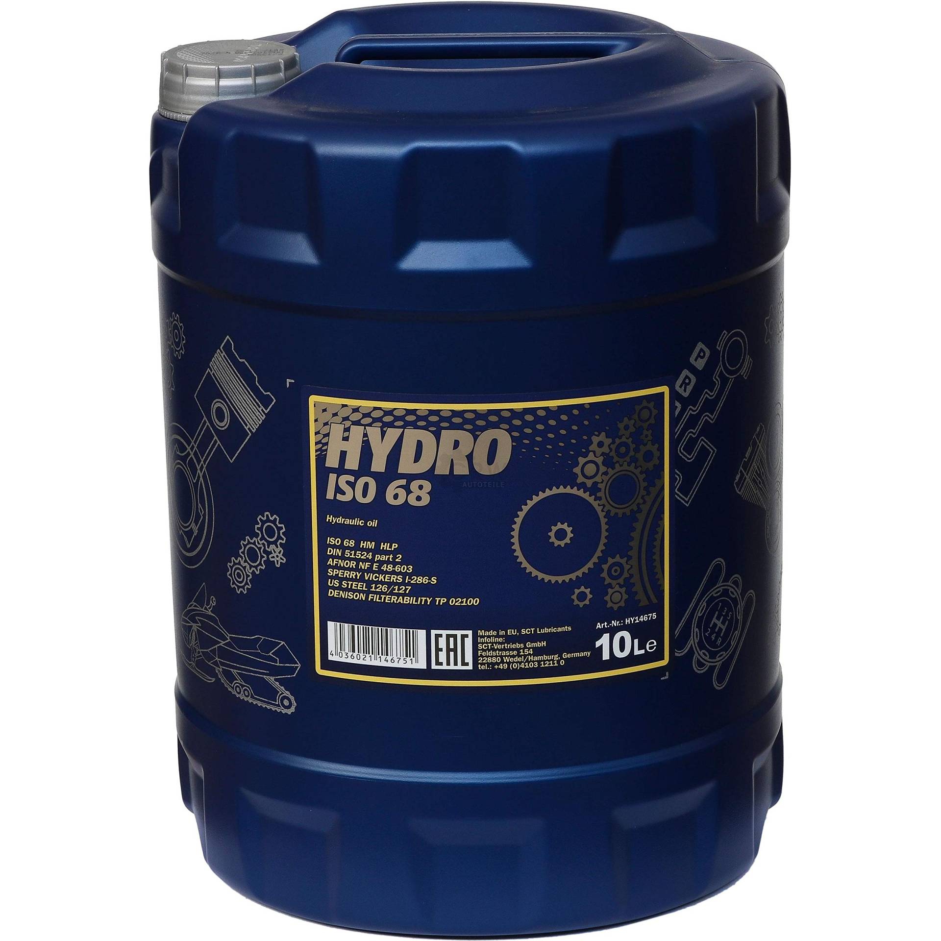 MANNOL Hydro ISO 68 LONGLIFE 10 L MANNOL Hydro ISO 68 LONGLIFE 10 L von MANNOL