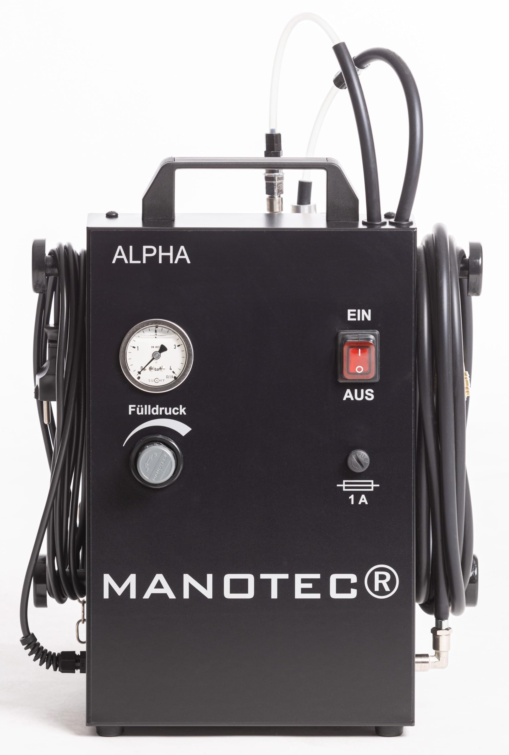 MANOTEC Bremsenentlüftungsgerät Bremsen Entlüftungsgerät Bremsenentlüfter Alpha 5 Satz MANOTEC Bremsenentlüftungsgerät Bremsen Entlüftungsgerät Bremsenentlüfter Alpha 5 Satz von MANOTEC