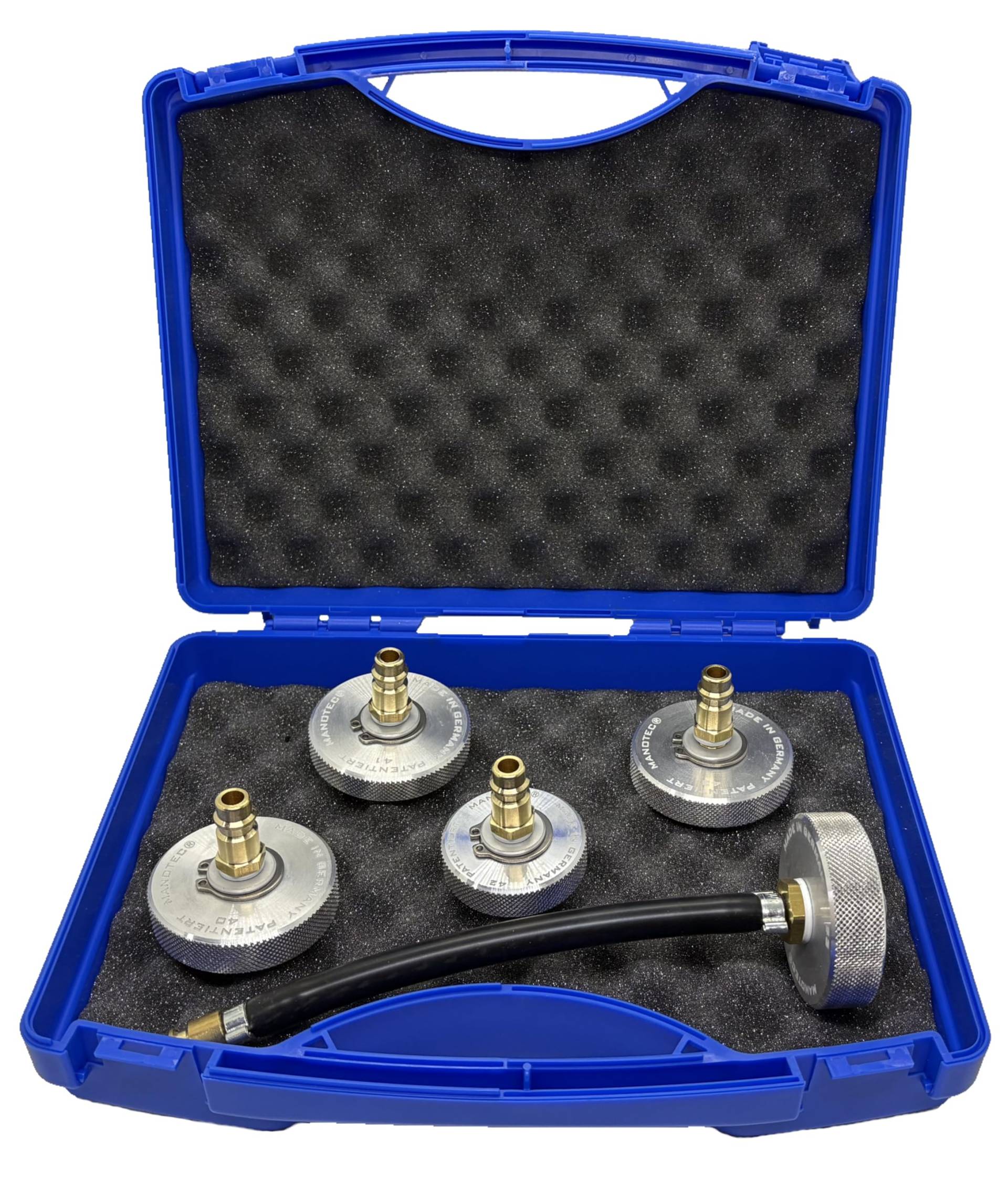 MANOTEC® Adaptersatz ADK 2 für Bremsenentlüftungsgeräte Adapterse Made in Germany von MANOTEC