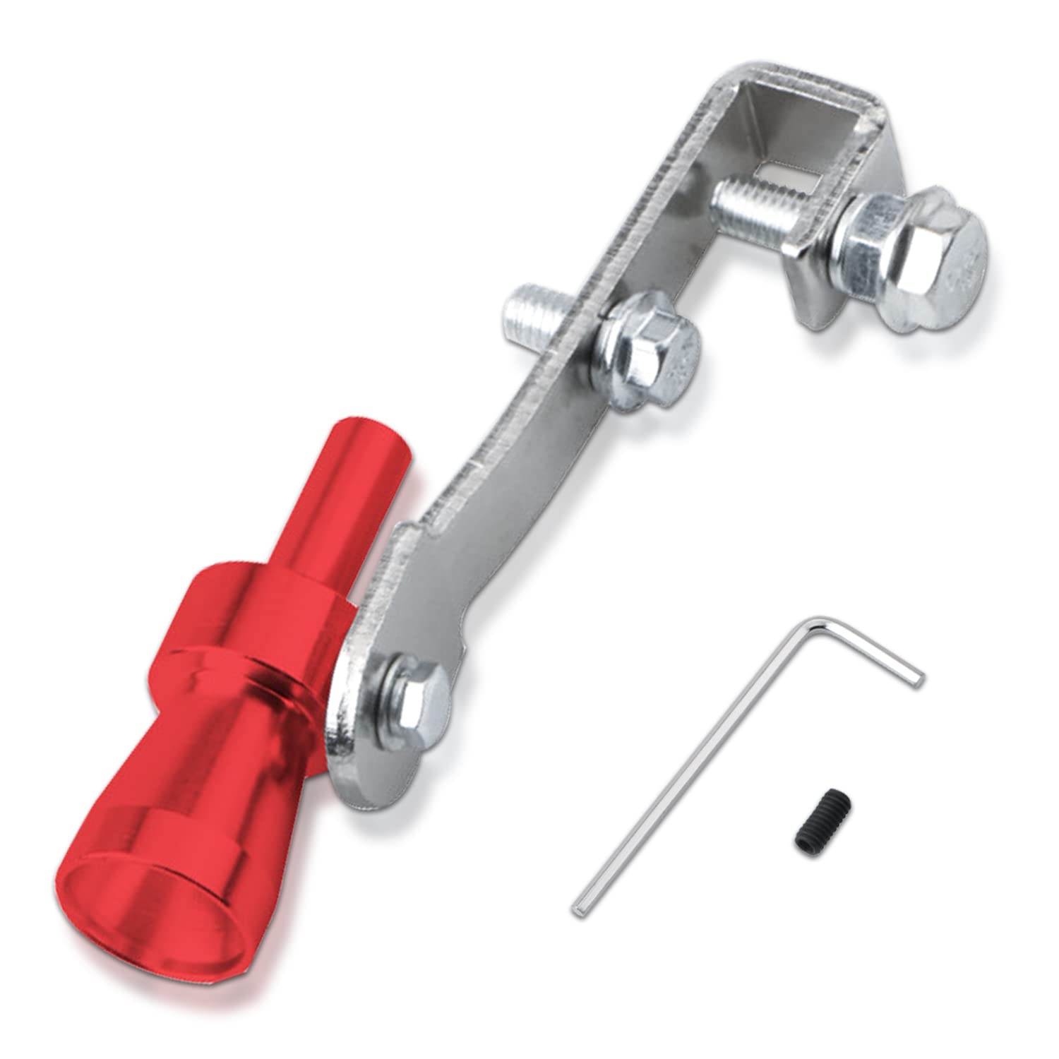Auto Turbo Sound Pfeifen,Rot Aluminiumlegierung Auspuff Endrohr Blow-off Ventil,Turbo Sound Auspuff Whistle Rohr Endrohr Abblasventil Simulator - S Auto Turbo Sound Pfeifen,Rot Aluminiumlegierung Auspuff Endrohr Blow-off Ventil,Turbo Sound Auspuff Whistle Rohr Endrohr Abblasventil Simulator - S von MAOZHOU