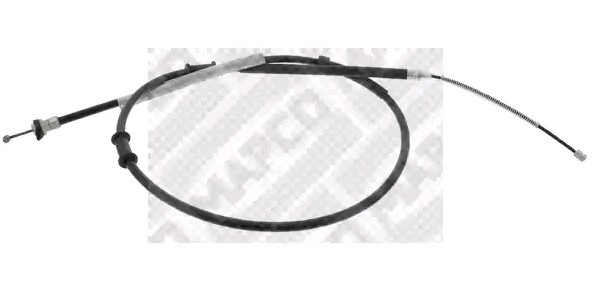 MAPCO Handbremsseil FIAT 5112 55700926,55704105,0000051846218 Bremsseil,Seilzug Feststellbremse von MAPCO