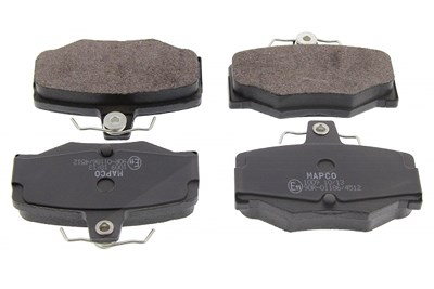 Mapco Bremsbeläge hinten (Satz) [Hersteller-Nr. 6586] für Nissan von MAPCO