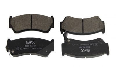 Mapco Bremsbeläge vorne (Satz) [Hersteller-Nr. 6507] für Nissan von MAPCO