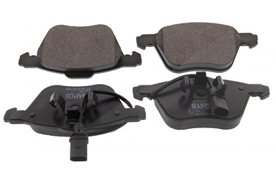 Mapco Bremsbeläge vorne (Satz) mit VWK [Hersteller-Nr. 6553] für Ford, Seat, VW von MAPCO