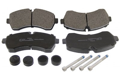 Mapco Bremsbelagsatz Vorderachse [Hersteller-Nr. 6797] für Mercedes-Benz, VW von MAPCO