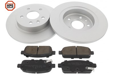 Mapco Bremsensatz, Scheibenbremse [Hersteller-Nr. 47854HPS] für Chevrolet, Opel, Vauxhall von MAPCO