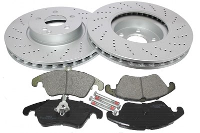 Mapco Bremsensatz, Scheibenbremse [Hersteller-Nr. 47790HPS] für Mercedes-Benz von MAPCO