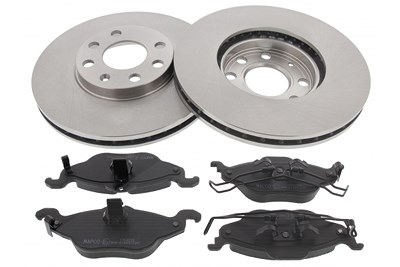 Mapco Bremsensatz, Scheibenbremse [Hersteller-Nr. 47754] für Opel, Vauxhall von MAPCO
