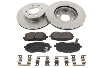 Mapco Bremsensatz Scheiben+Beläge Vorderachse [Hersteller-Nr. 47512] für Hyundai, Kia von MAPCO