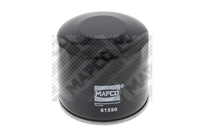 Mapco Ölfilter [Hersteller-Nr. 61550] für Ford, Hyundai, Isuzu, Kia, Lotus, Mazda, Mitsubishi, Opel, Proton, Smart, Subaru, Zastava von MAPCO