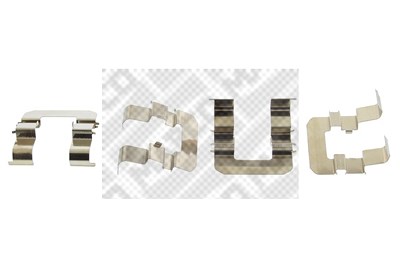 Mapco Zubehörsatz, Scheibenbremsbelag [Hersteller-Nr. 9320] für Hyundai, Kia von MAPCO
