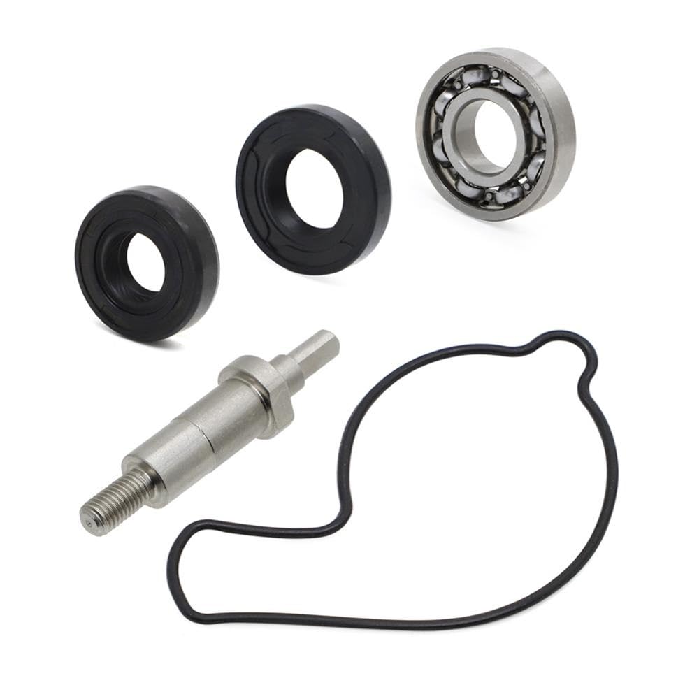 for Honda CRF450R Wasserpumpe Rebuild KIT CRF 450R 2002-2008 Welle/Lager/Dichtungen Hot Rods Ersatz Teile(Water Pump Kit) von MARDUFEK