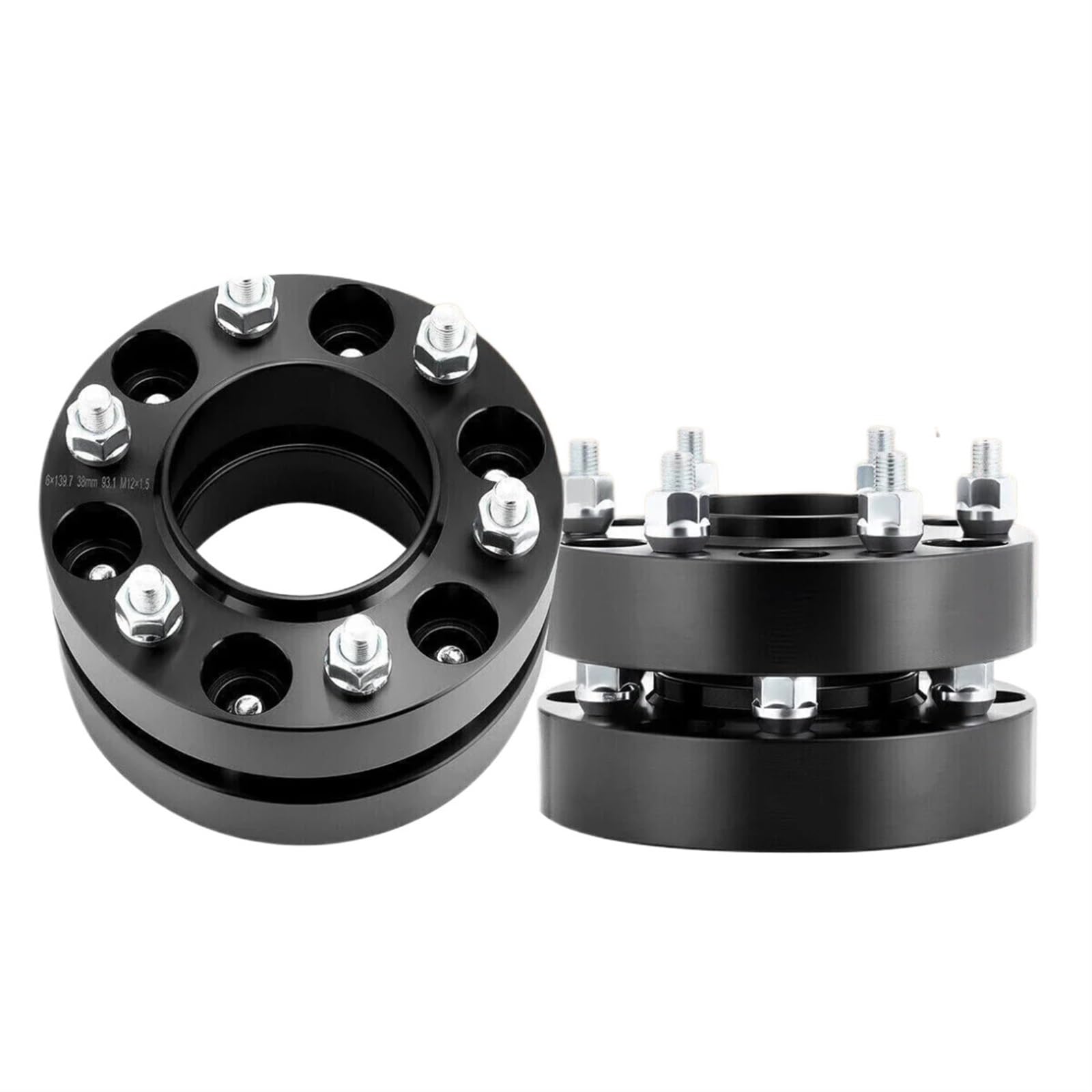 Spurverbreiterungen 4 Stück Für Ford Für Ranger Alle Modelle 38 Mm Spacer Kit Schrauben 6 X 139,7 Bolt-on Alloy Hub Centric 93,1 Spurverbreiterungen Distanzscheibe Räder von MARQI