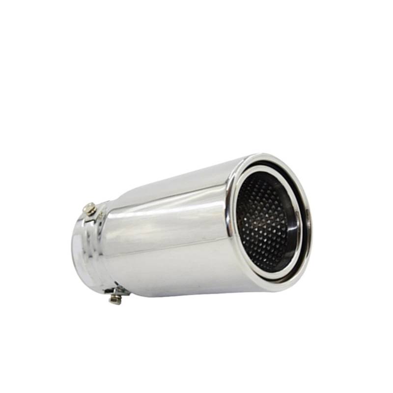 Autoschalldämpfer 1Pcs Edelstahl Auspuff Schalldämpfer Endrohr Schalldämpfer Spitze Für Jeep Für Wrangler Für Sahara JL JK 2007 2008-2023 Auspuffrohr(B 2007-2017) von MASHRGX