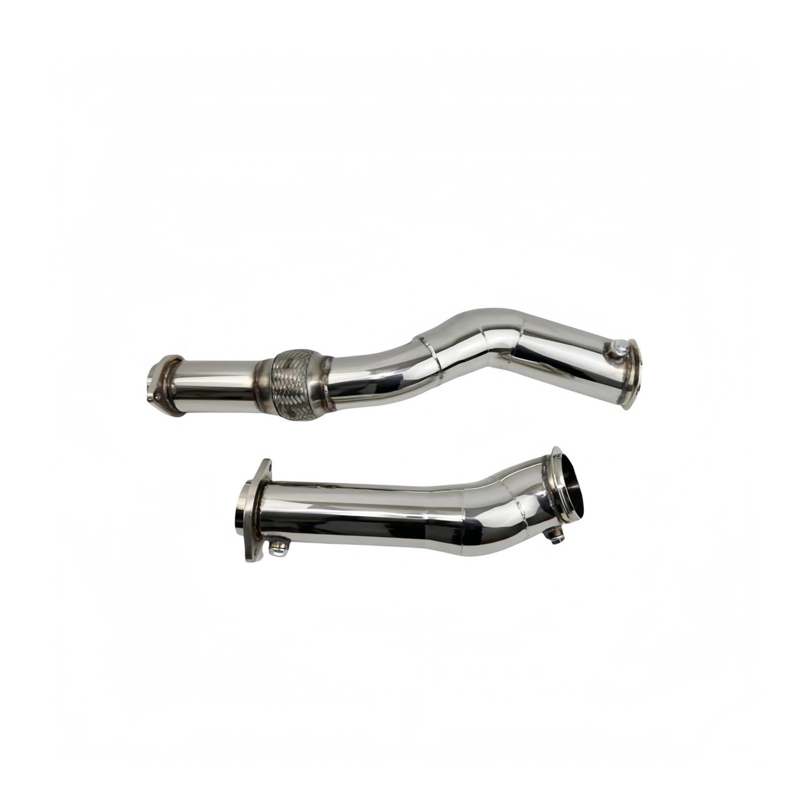 Autoschalldämpfer 3,5 Zoll Catless Edelstahl High Flow Turbo Downpipe Für B&MW M3 M4 G80 M3 M4 G82 S58 3.0T 2022 2023 2024 Auspuffrohr Auspuffrohr von MASHRGX